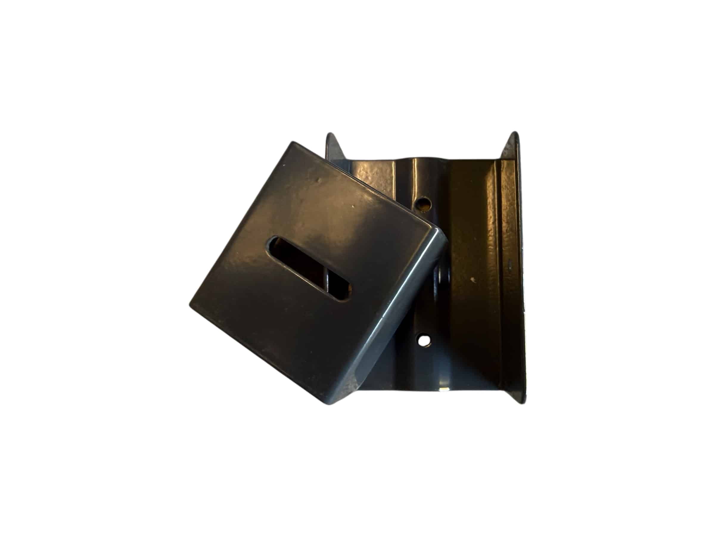 Fixation de descente Aluminium Anthracite