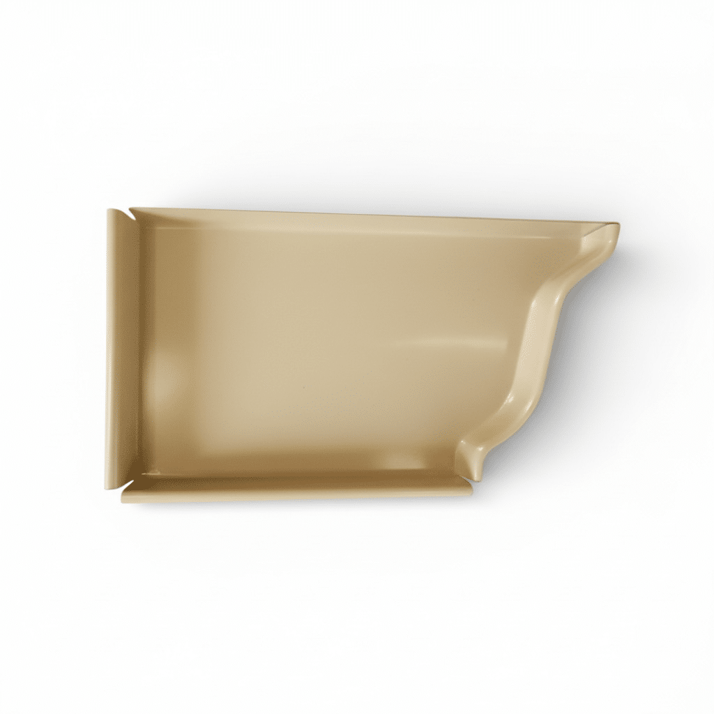 Fond gauche G325 aluminium Beige