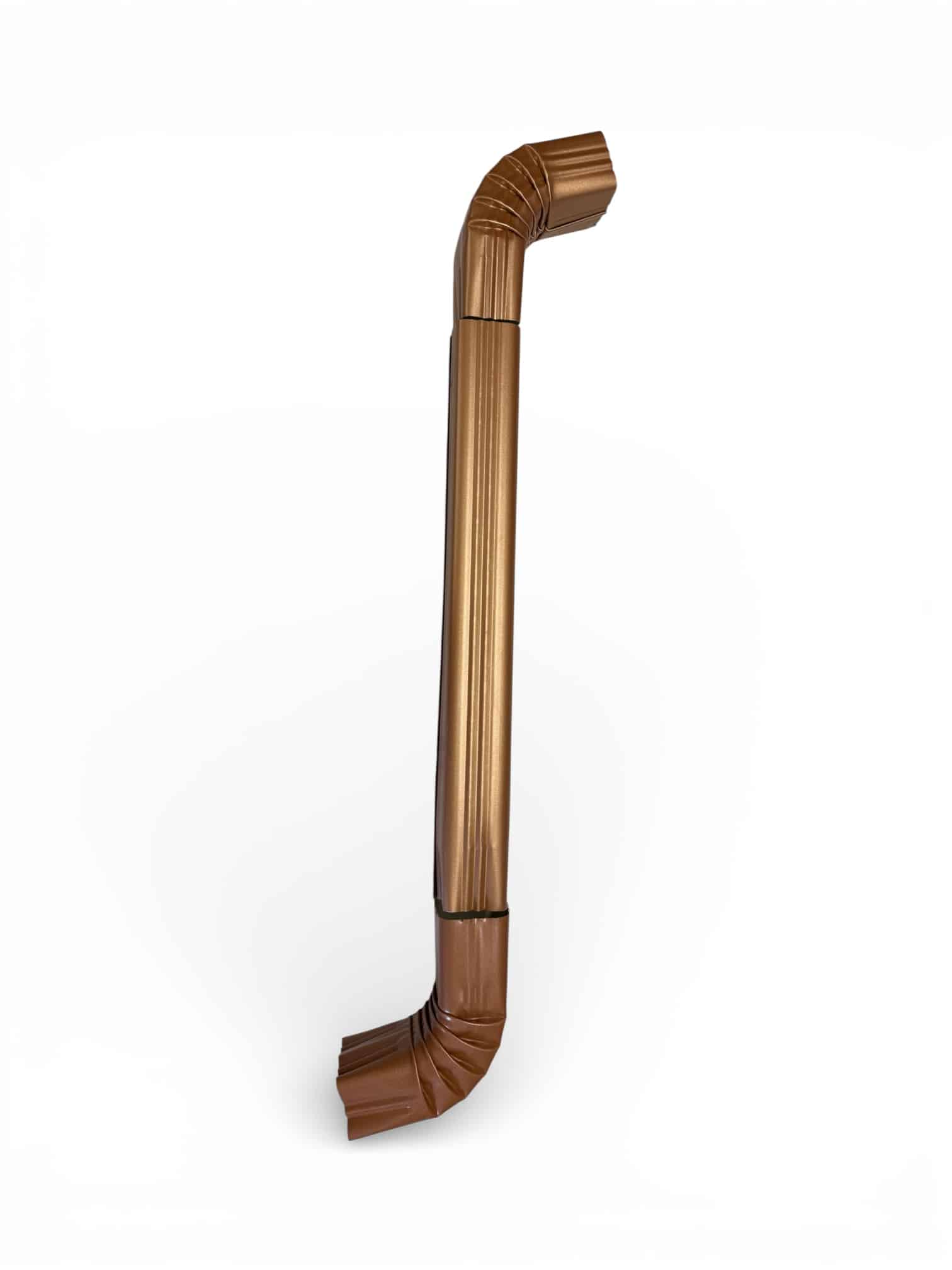 Kit "col de cygne" 80X60 Aluminium couleur Cuivre (sur mesure)