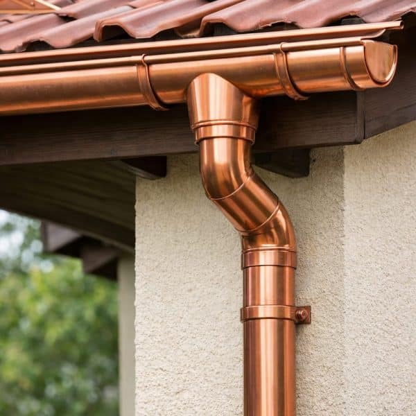 Gouttières Cuivre